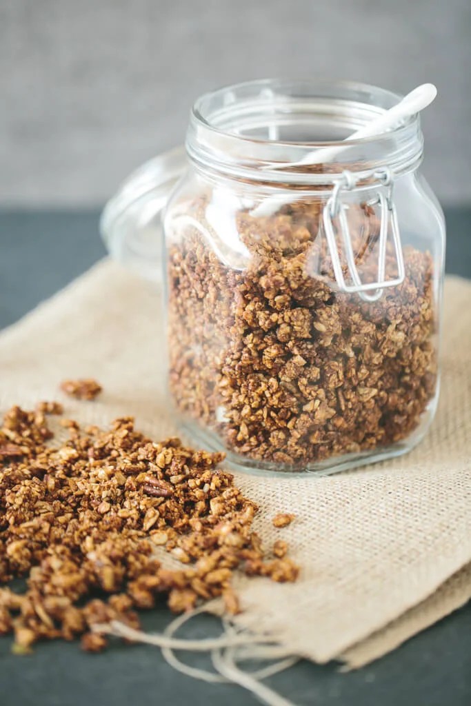 (gluten-free, grain-free) Chai Spiced Granola