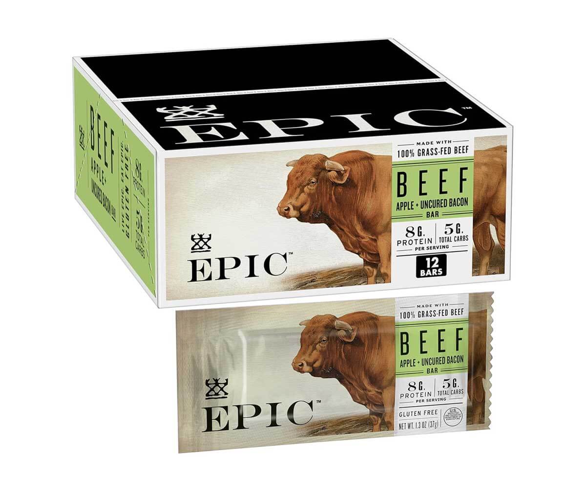 Whole30 Epic beef bacon apple bar