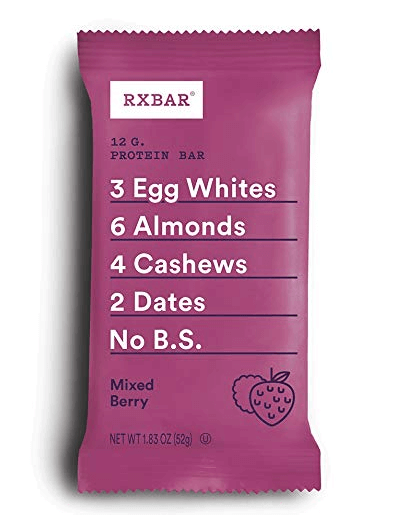 Whole30 Snacks: RX Bar