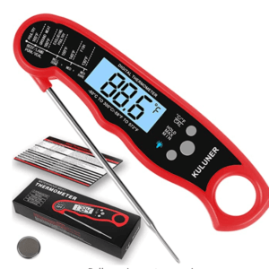 Instant read thermometer.